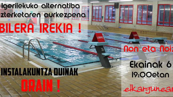 Igerileku berri bat egiteko aukera ezberdinen azterketaren aurkezpena.