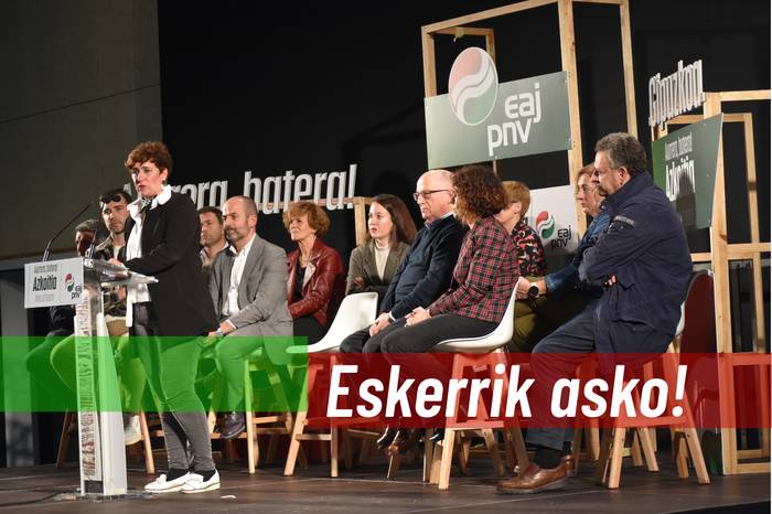 Ana Azkoitia: "Eskerrik asko gugan konfiantza jarri duzuen guztioi"
